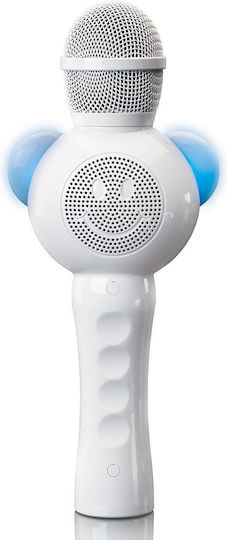 Lenco Μικρόφωνο Karaoke Ασύρματο BMC-060WH BMC-060WH Λευκό