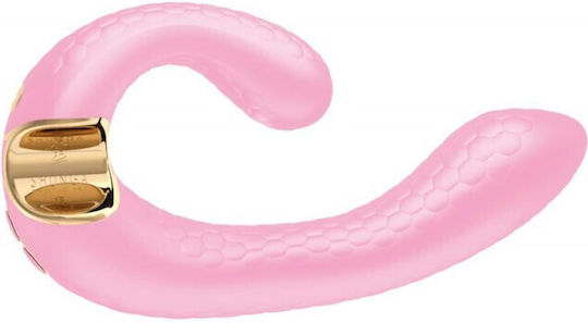 Shunga Clitoral Vibrator 18.5cm Pink