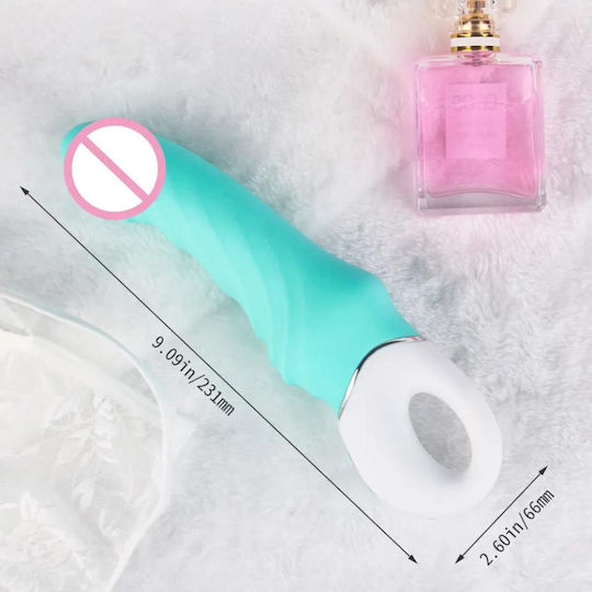 La Lolita Amsterdam Tornado Classic Vibrator 23.1cm Green