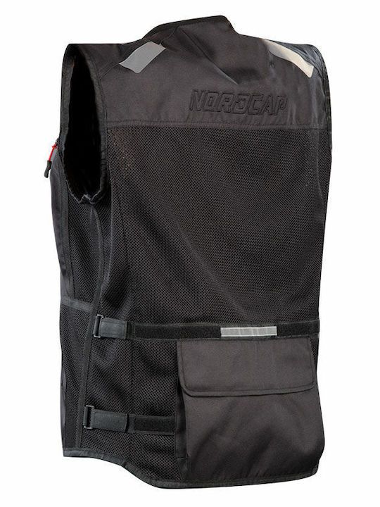 Nordcode Safety Vest Ii Summer Men's Motorcycle Vest Black
