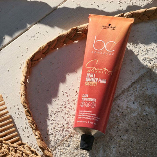 Schwarzkopf Bonacure Sun Protect 10-in-1 Summer Fluid Nach der Sonne Haarmaske für Reparatur 100ml