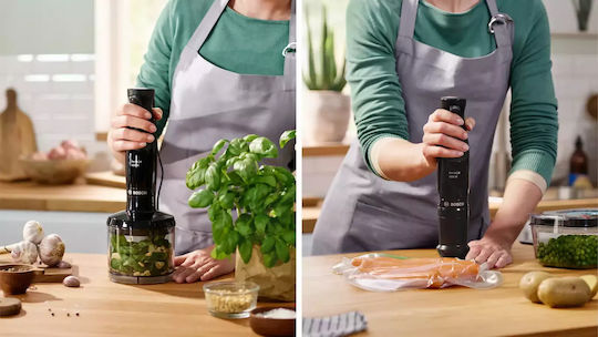 Bosch Serie 4 Hand Blenders With Inox Rod 1000W Black