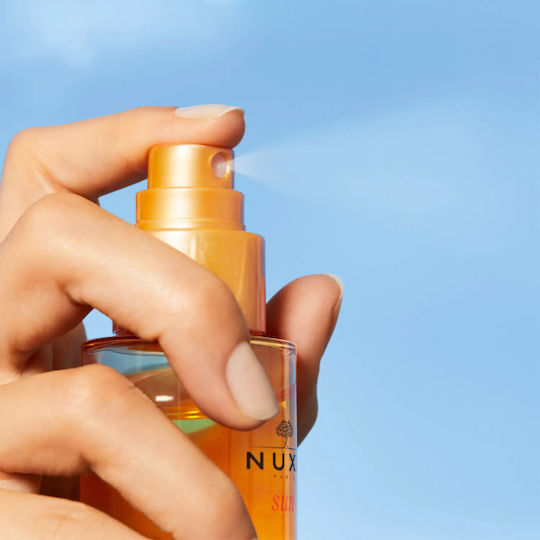 Nuxe Moisturising Protective Milky Oil Αντηλιακό Spray Μαλλιών 100ml