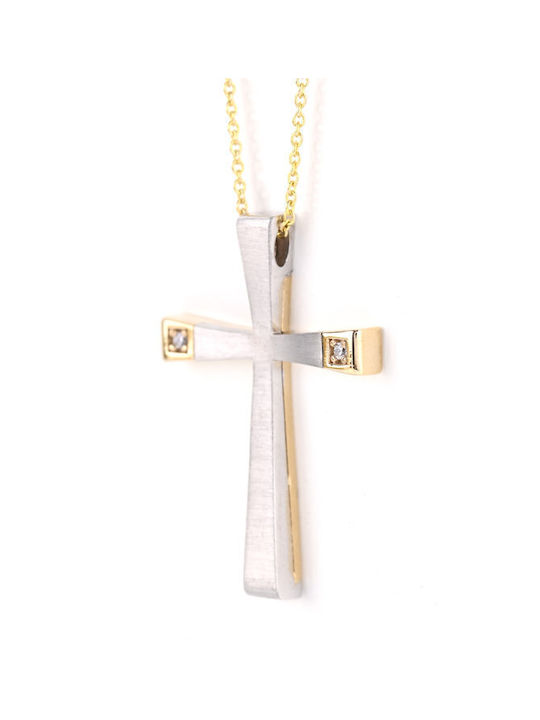 Fa Cad'oro Gold Cross 14K