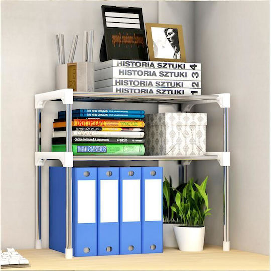 Metallische Basis für Mikrowelle 25x60x60cm Blau