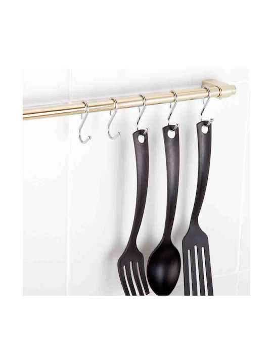 Tekno-Tel Bucătărie Hangers Metal în Negru Culori 80cm