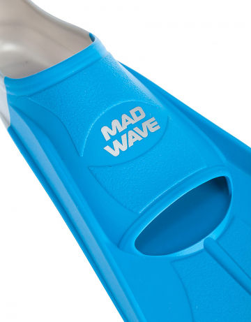 Mad Wave Labeți De piscină Trainning Fins Scurți Albastru