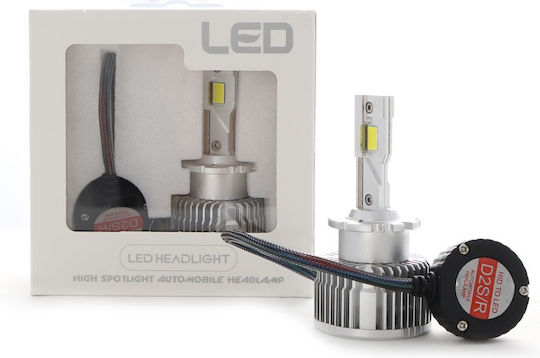 Lamps Car D2S / D2R Canbus LED 6000K Cold White 50W 2pcs