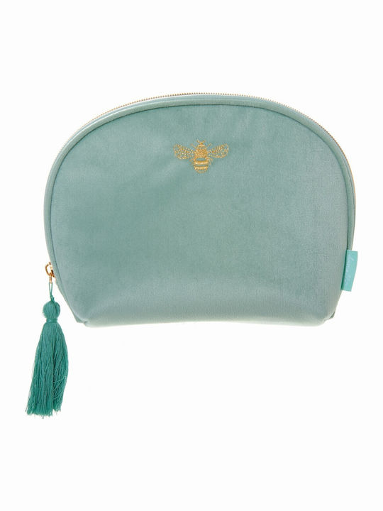 Damen Necessaire in Türkis Farbe 25cm