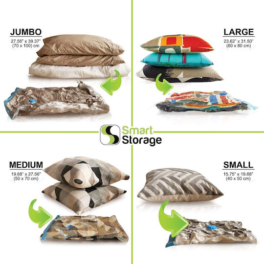 Ruhhy Plastic Storage Bag For Clothes 10pcs
