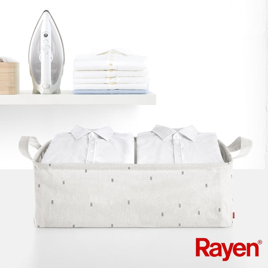 Rayen Fabric Drawer Organizer For Clothes in Gray Color 60x40x20cm 1pcs