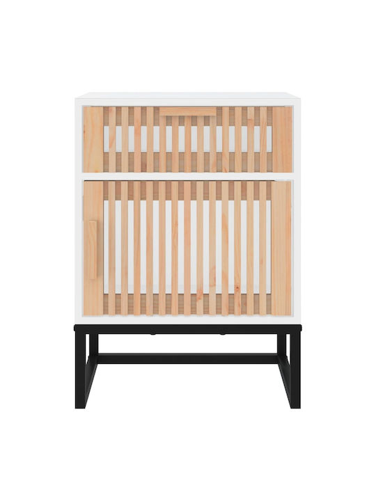 Noptiere Bej 2buc 40x30x55.5cm