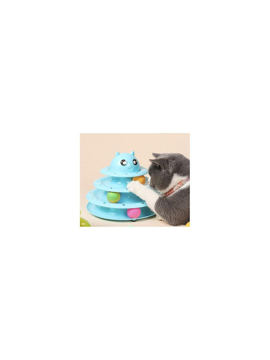 Purlov Cat Toy Light Blue