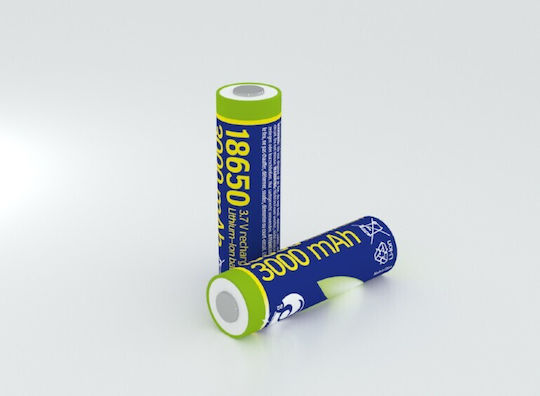Energenie Επαναφορτιζόμενη Μπαταρία 18650 Li-ion 3000mAh 3.7V 1τμχ