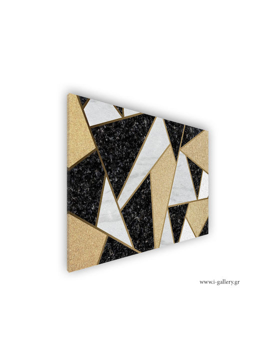 I-gallery Colorful Porcelain Art Painting on Canvas 90x60cm
