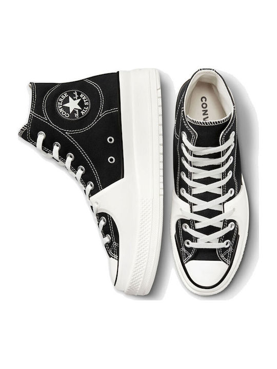 Chuck Taylor All Star Construct Μποτάκια Μαύρα