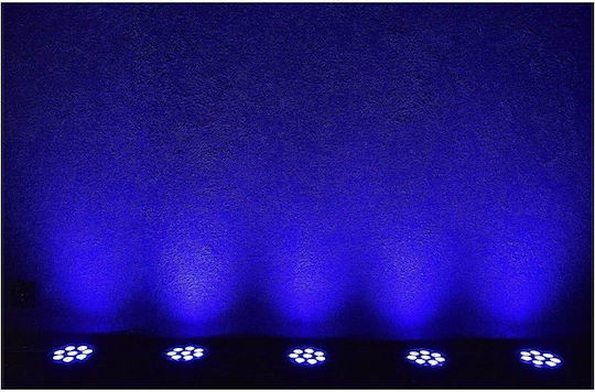 Light4me Φωτορυθμικό Spot LED PAR DMX PENTA MKII RGBWA