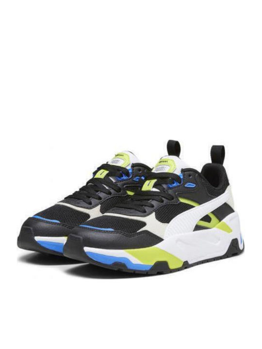 PUMA Trinity Jr Black / White / Lime Smash