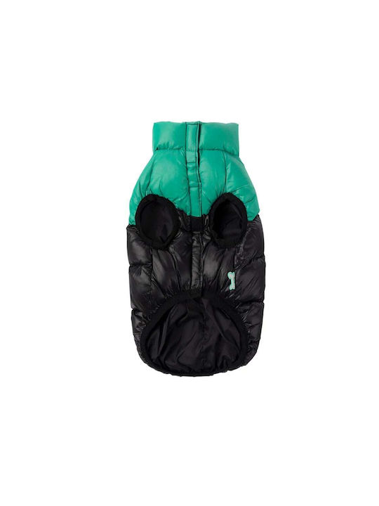 Fuzzyard East Harlem Haine pentru câini Impermeabil / Antivant Verde Mici cu Lungimea Spateului 33 cm