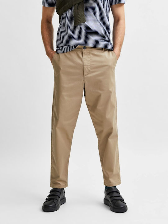 Παντελόνι Chino σε Slim Εφαρμογή Μπεζ