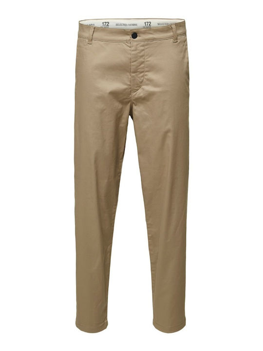 Παντελόνι Chino σε Slim Εφαρμογή Μπεζ