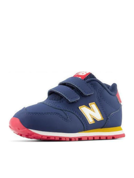 500 Kids Sneakers with Scratch Blue