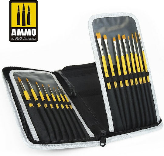 Ammo Set Pensule de Pictură 17buc