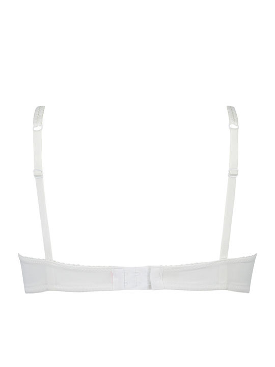 Secret Lace Bra Underwire White
