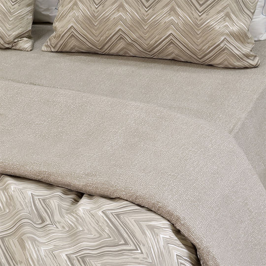 Lino Home Iconic Μονό Μπεζ 160x240cm Lino Home Iconic Μονό Μπεζ 160x240cm