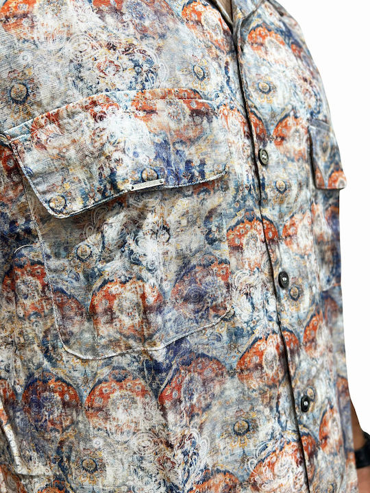 Short-sleeved Shirt Blue