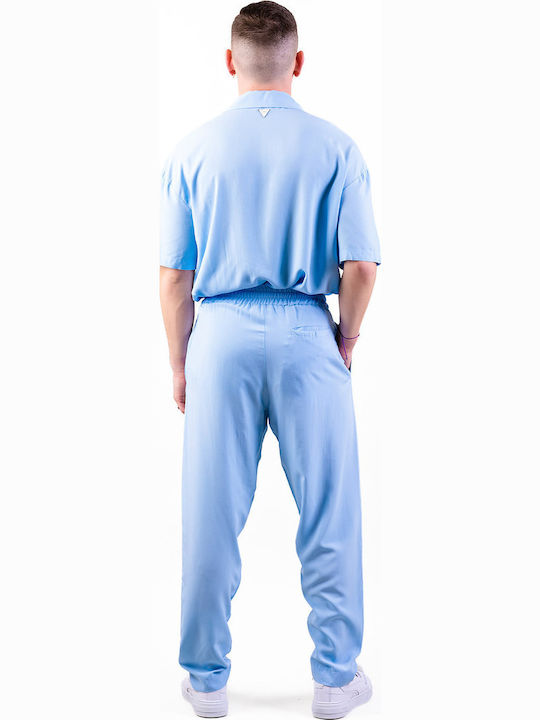Kurzärmlig Hemd Hellblau