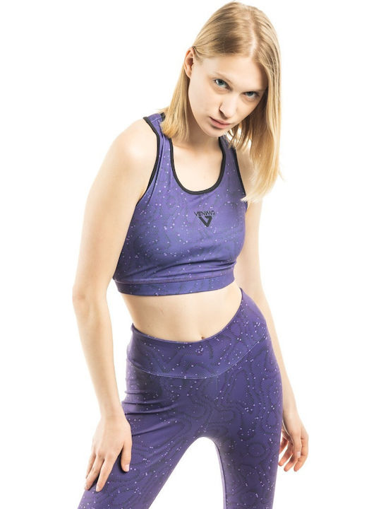 Women's Sports Bra without Padding Purple