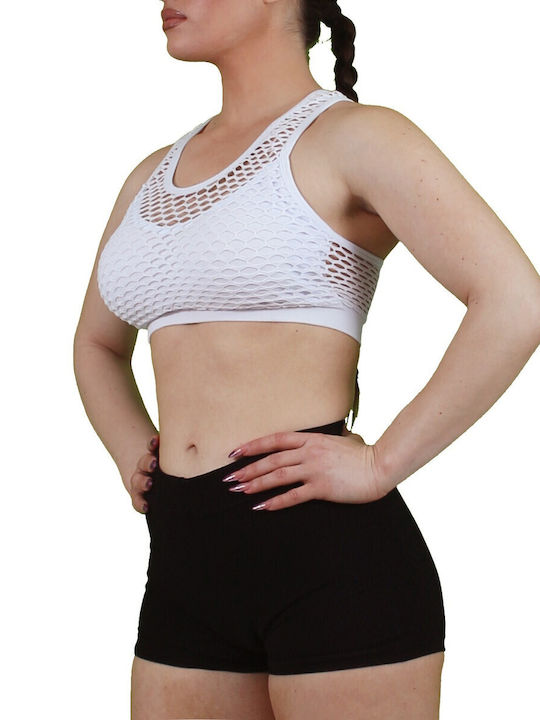 Frauen Sport-BHs Sport-BH Weiß