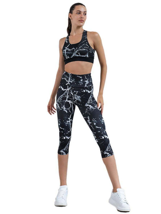 Women's Sports Bra with Light Padding Black
