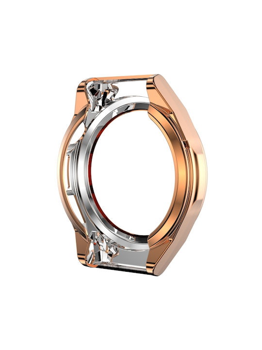 Silikonhülle in Rose Gold Farbe für Huawei Watch GT Läufer