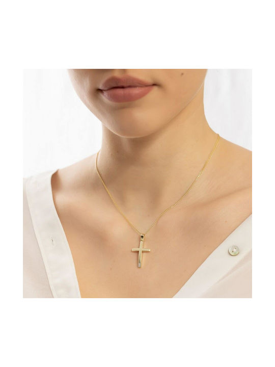 Eforo Femeiesc Aur Cruce 14K