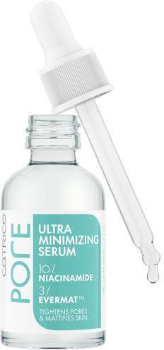 Catrice Cosmetics Pore Ultra Minimizing Moisturizing Serum Face with Niacinamide for Radiance & Acne 30ml