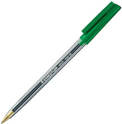 Staedtler Stick Pen Ballpoint 1mm with Green Ink