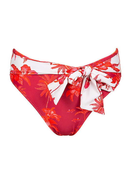 Avenoir Bikini Slip High Waist Red