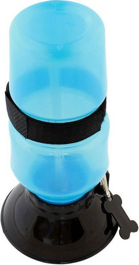 Haustiere Kunststoff Flasche Wasser für Hund & Katze auf Basis von 500ml 15cm in Blau Farbe