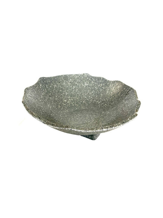 Atlas Melamin Melamine Salad Bowl Gray 25x8cm