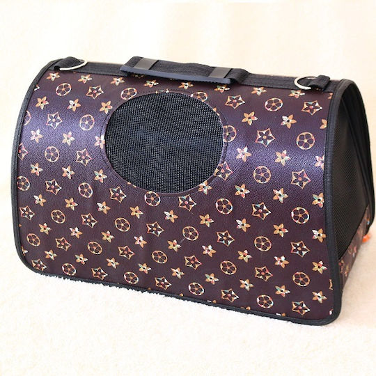 Glee Lifestyle Dog/Cat Carrying Brown Handbag L34xW19xH27cm
