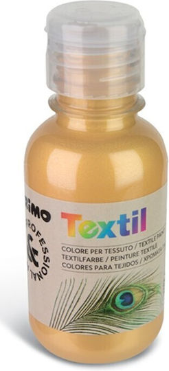 Primo Υγρό Χρώμα Χειροτεχνίας Χρυσό για Ύφασμα 920 Metallic 125ml