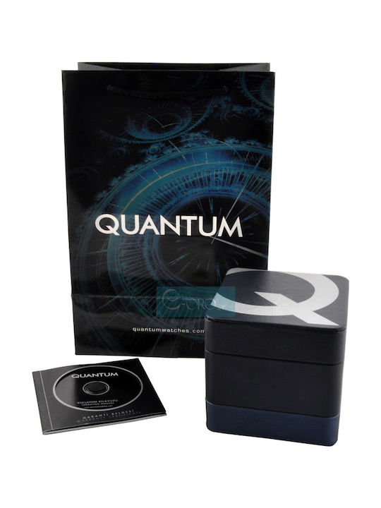 Quantum Ρολόι Μπαταρίας με Μεταλλικό Μπρασελέ Quantum Ρολόι Μπαταρίας με Μεταλλικό Μπρασελέ