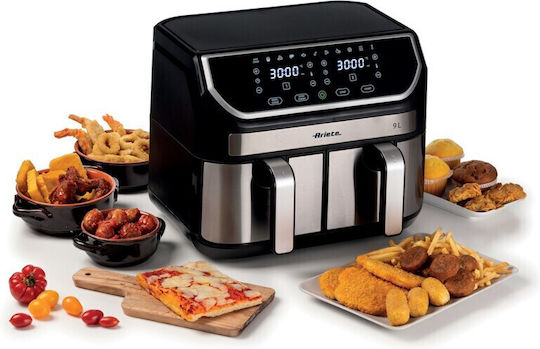 Ariete Dual Metal 4625 Air Fryer 9lt Silver