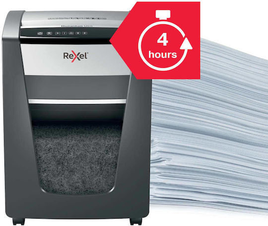 Rexel Καταστροφέας Εγγράφων Momentum Micro Cut 15 Φύλλων με Κάδο 30lt