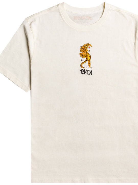 'LOST PARADISE TIGER' T-shirt Λευκό