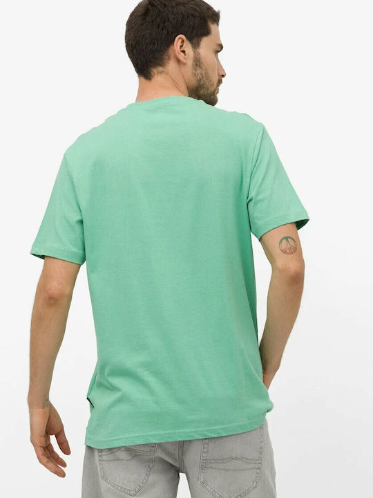 Tiffosi Men's Short Sleeve T-shirt with V-Neck Green