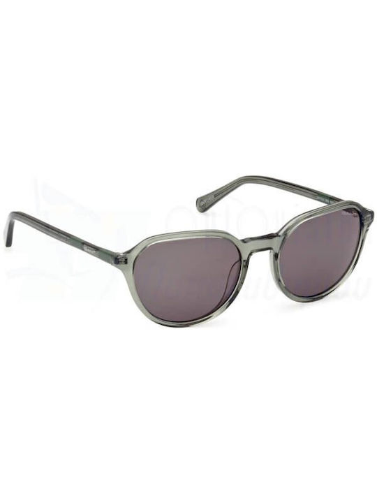 Gant Men's Sunglasses with Green Plastic Frame and Green Lens GA7224 96N