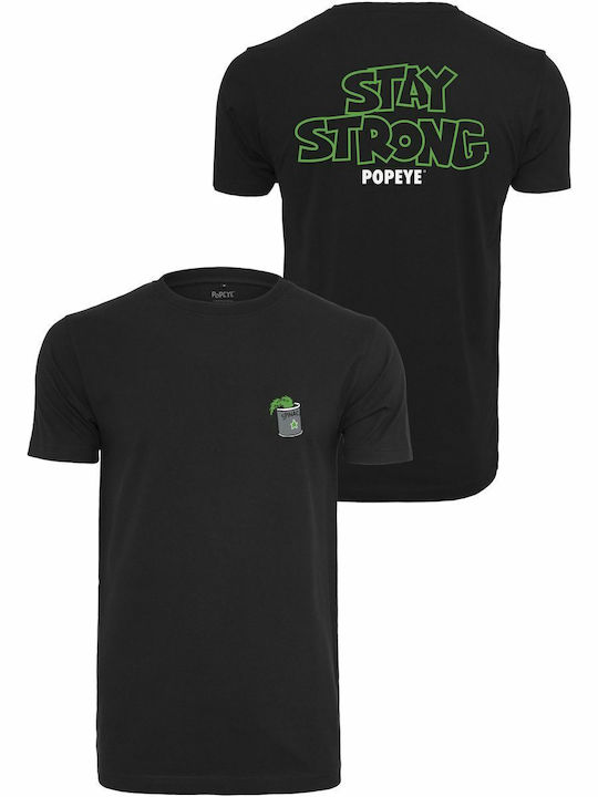 T-shirt Μαύρο